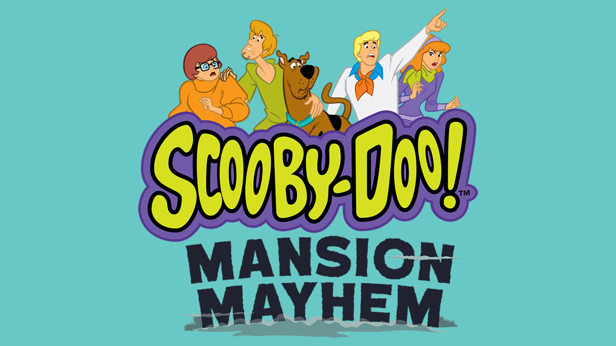 SCOOBY-DOO! Mansion Mayhem logo.